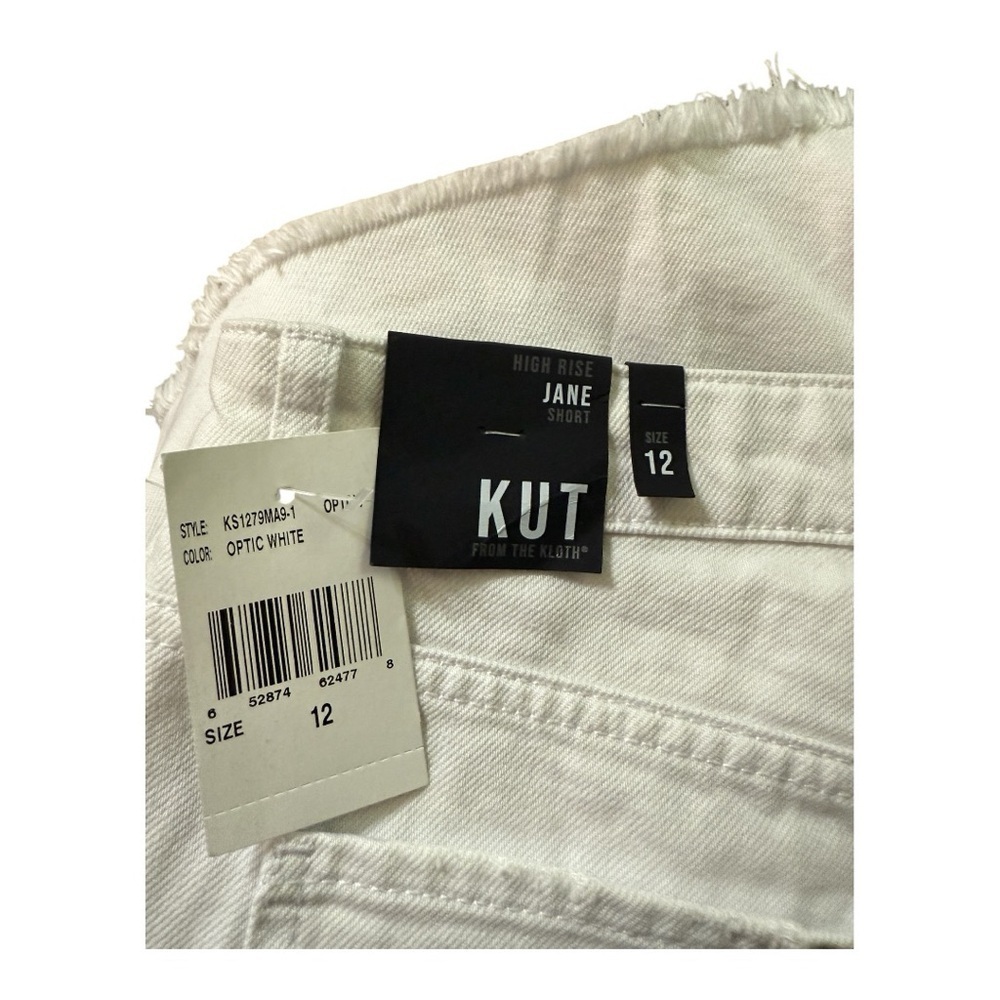KUT from the Kloth Jane High Rise Cutoff Shorts – Size 12 - Picture 5 of 8
